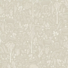 Abrir la imagen en la presentación de diapositivas, Papel Tapiz Little Dreamers color beige con diseño de animales